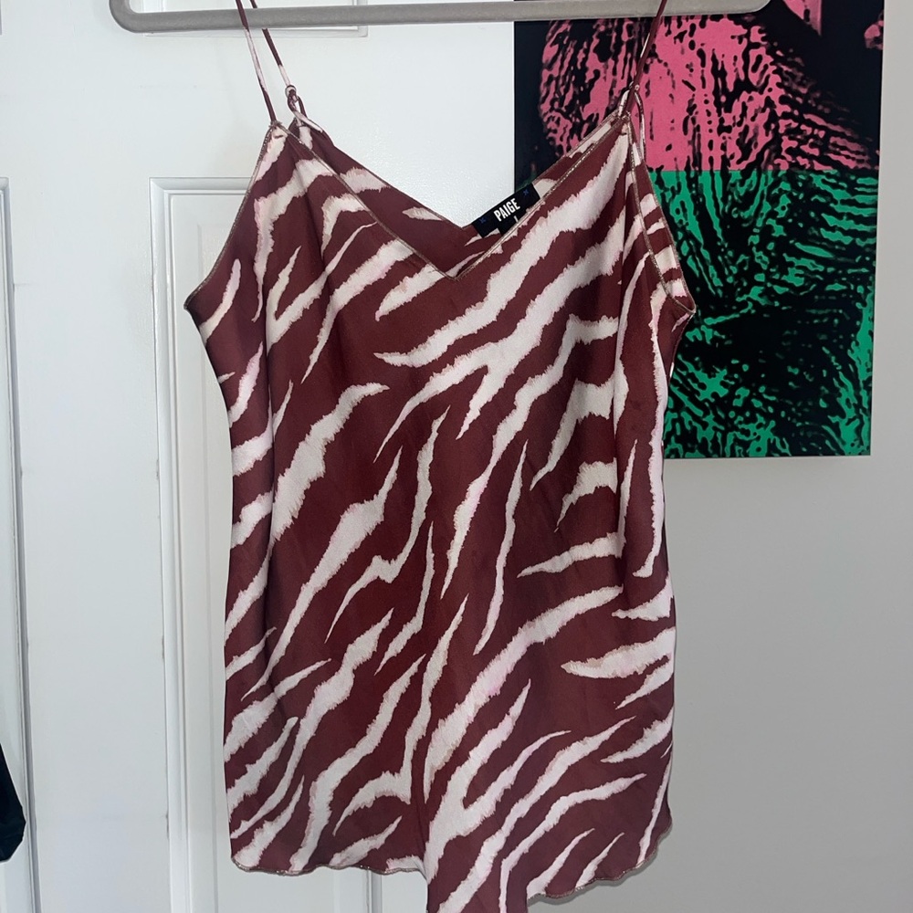 Paige Zebra Print Cami